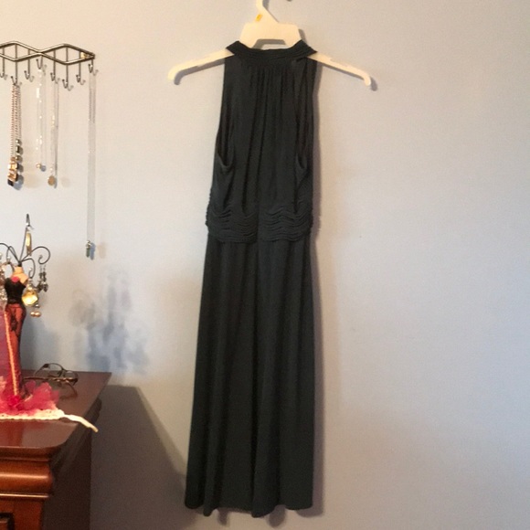 Evan-Picone Dark Green Cocktail Dress - Picture 2 of 4